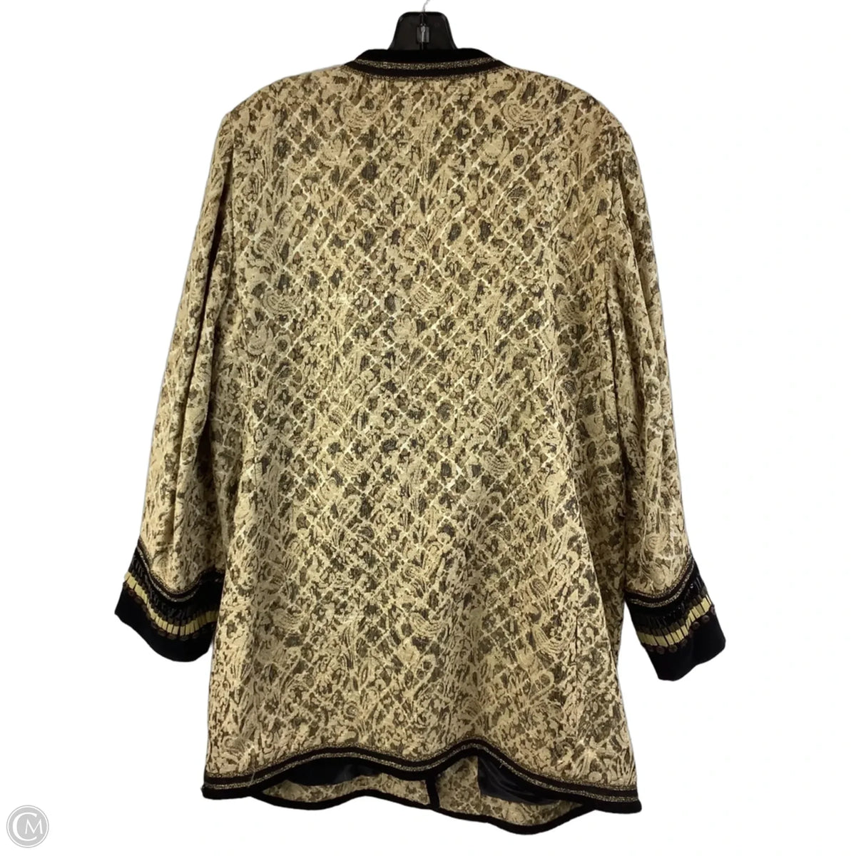 Blazer By Chicos In Yellow, Size: 30