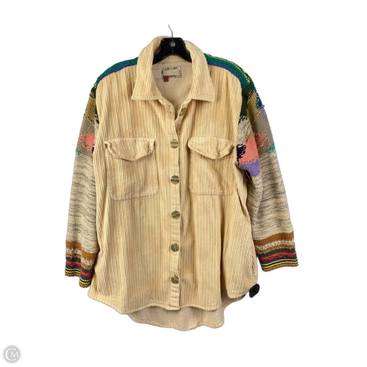 Jacket Other By Pilcro In Multi-colored, Size: L