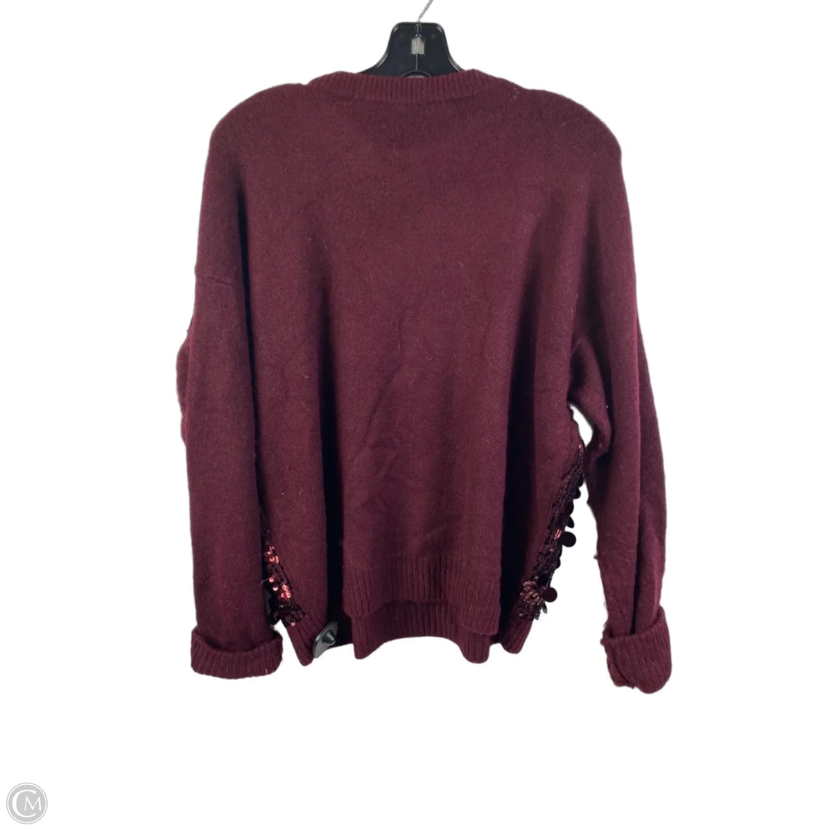 Sweater By Vince Camuto In Maroon, Size: S