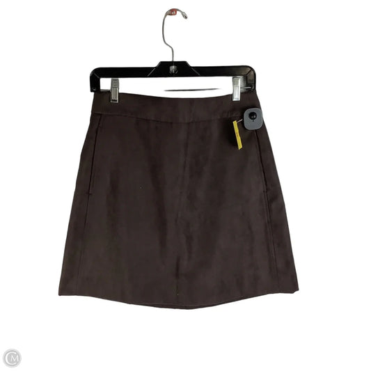 Skirt Mini & Short By J. Crew In Bronze, Size: 10