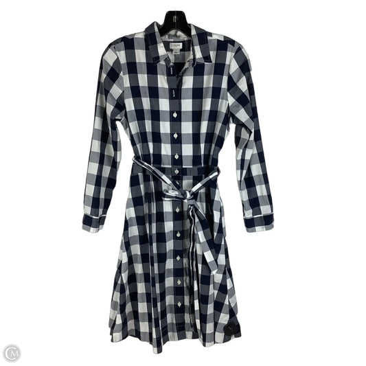 Dress Casual Midi By J. Crew In Navy, Size: 6