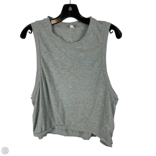 Top Sleeveless By Free People In Grey, Size: Xs