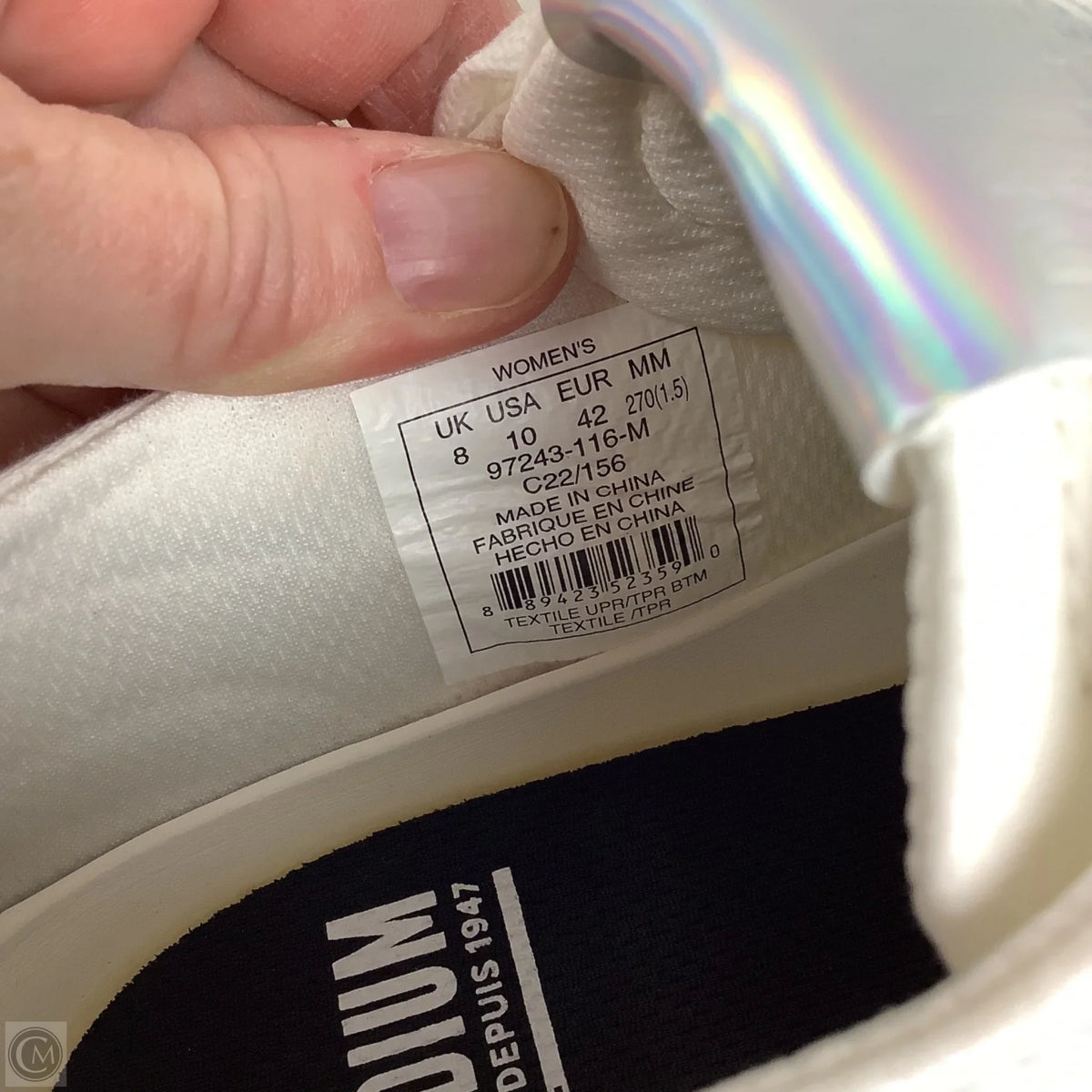 Shoes Sneakers Platform By Cmc In White, Size: 10