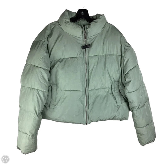 Jacket Puffer & Quilted By Altard State In Green, Size: Xl