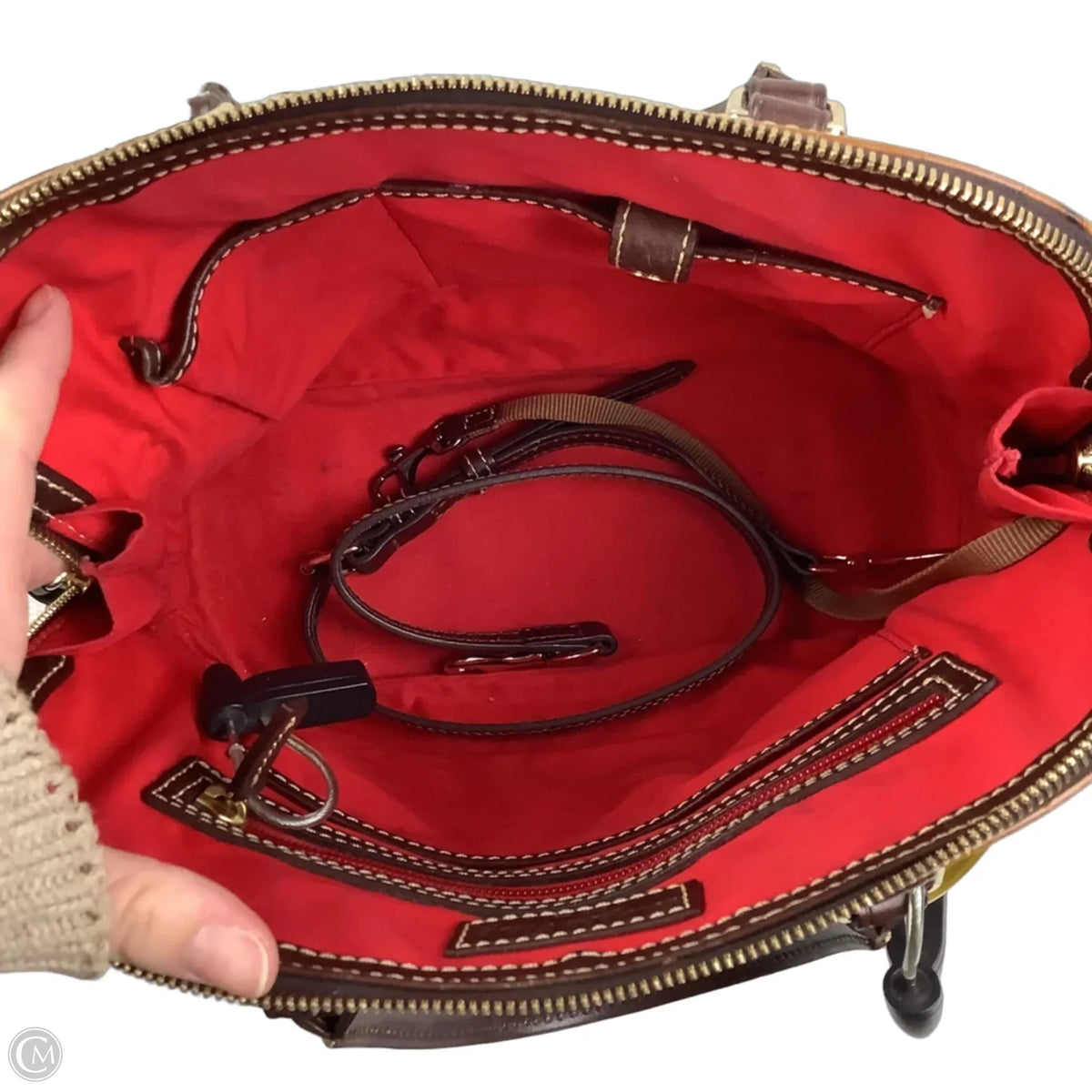 Handbag Designer By Dooney And Bourke, Size: Medium