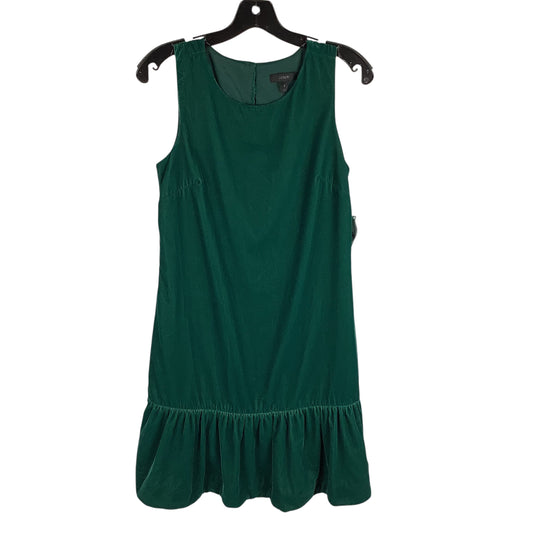 Dress Party Short By J Crew In Green, Size: 2