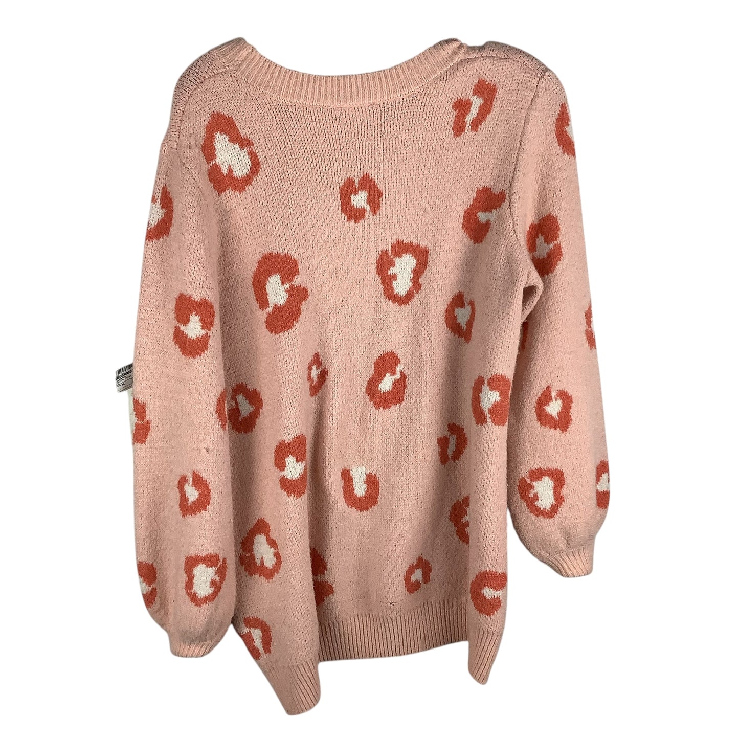 Sweater By Terra & Sky In Animal Print, Size: Xl