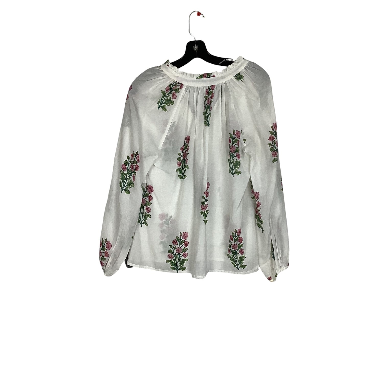 Top Long Sleeve By Lucky Brand In Floral Print, Size: S