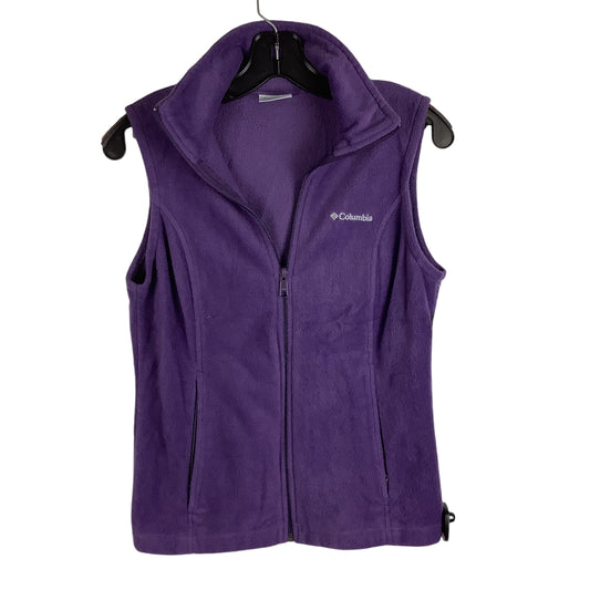 Vest Fleece By Columbia In Purple, Size: S