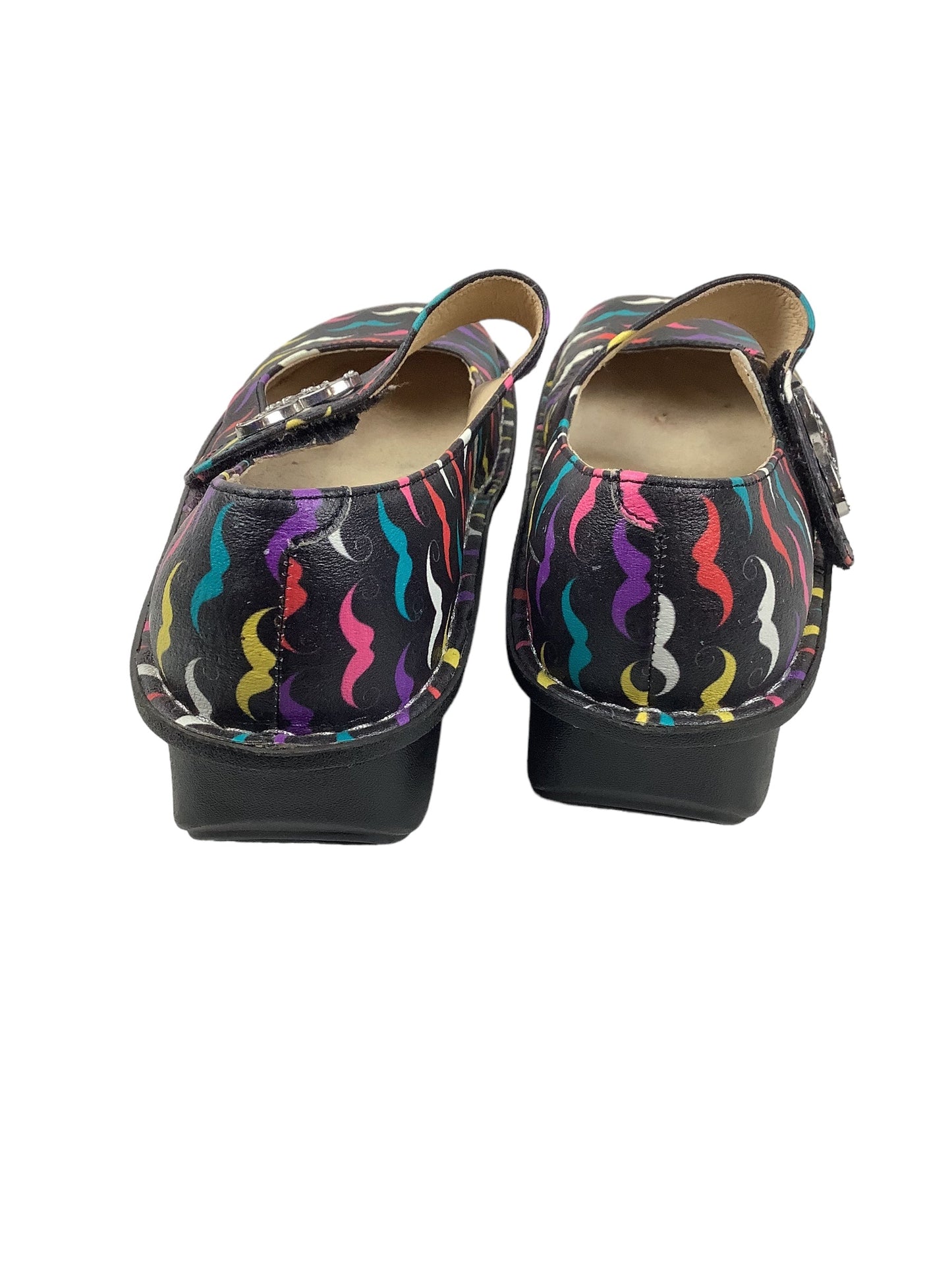 Multi-colored Shoes Flats Alegria, Size 9.5