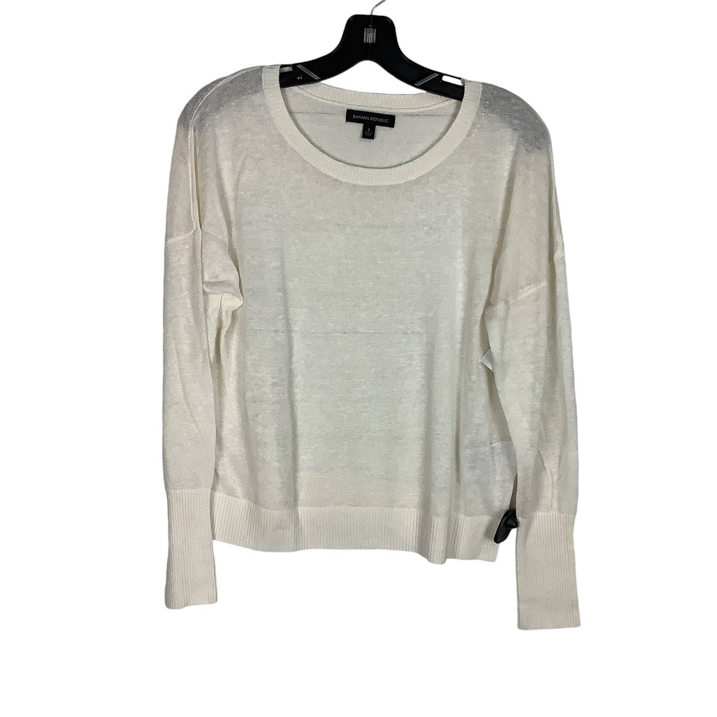 Sweater By Banana Republic In Cream, Size: S