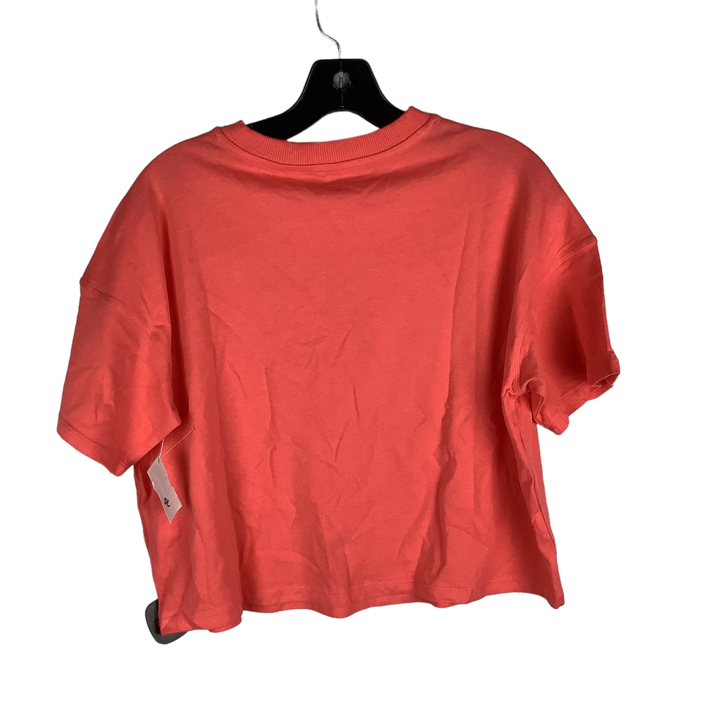 Coral Top Short Sleeve Basic Calvin Klein, Size Xs