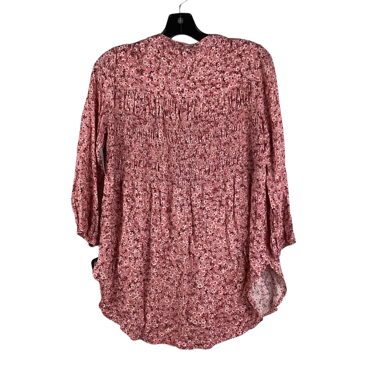 Floral Print Top Long Sleeve Knox Rose, Size Xs