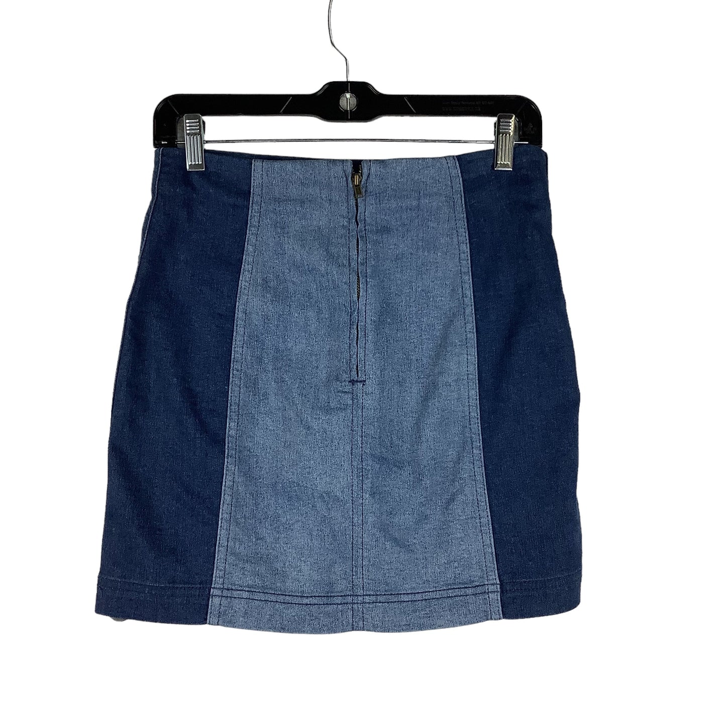 Blue Denim Skirt Mini & Short Free People, Size 6