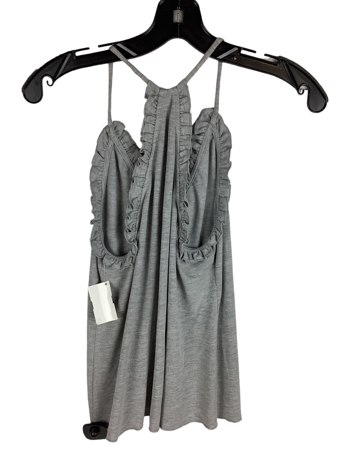 Grey Top Sleeveless Rebecca Taylor, Size S