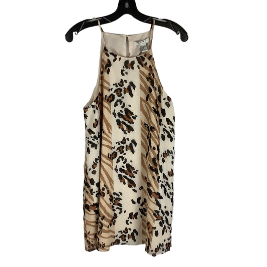 Animal Print Dress Casual Short Forever 21, Size M