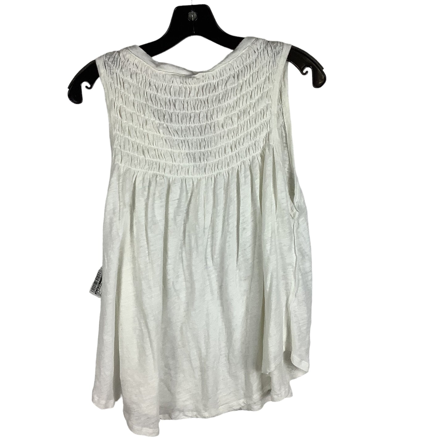 White Top Sleeveless We The Free, Size S