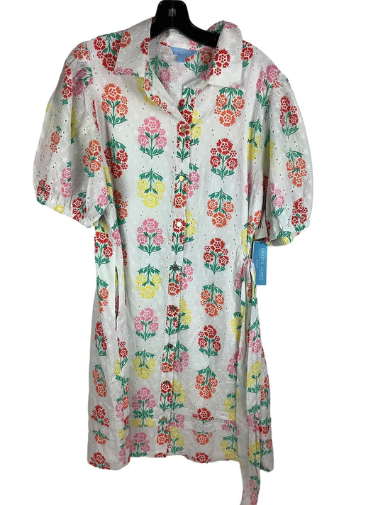 Floral Print Dress Designer Draper James, Size L