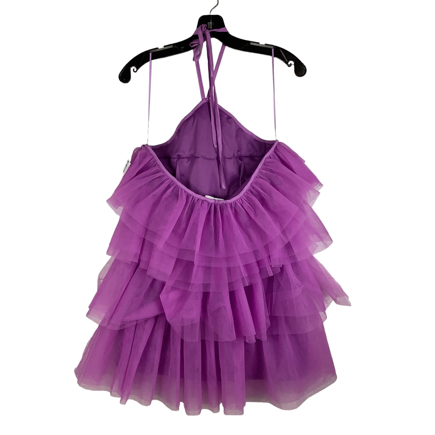 Dress Party Short By Vestique In Purple, Size: M