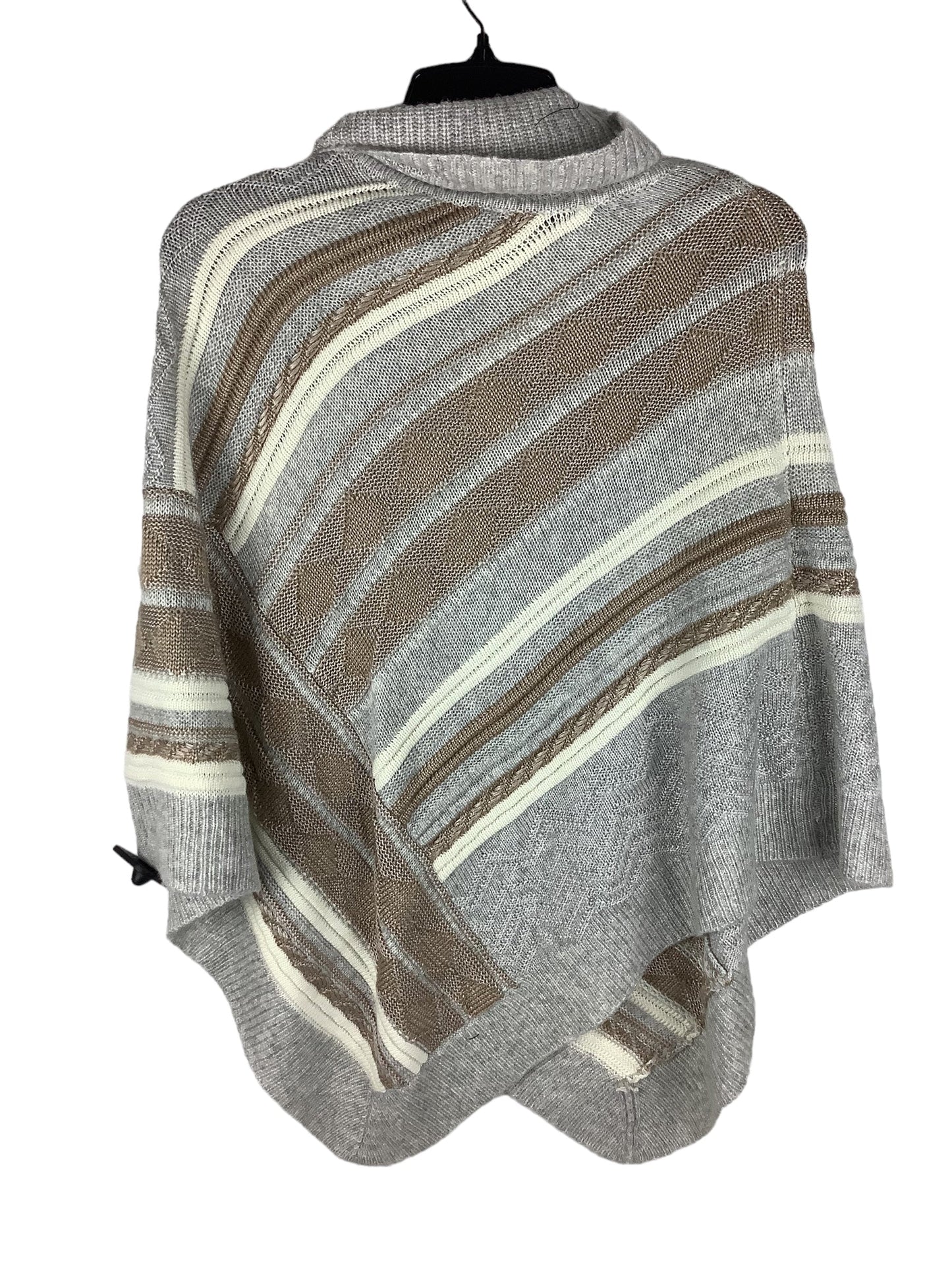 Poncho By White House Black Market In Grey, Size: Petite   Xs