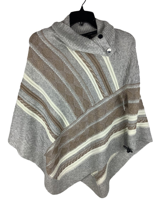 Poncho By White House Black Market In Grey, Size: Petite   Xs