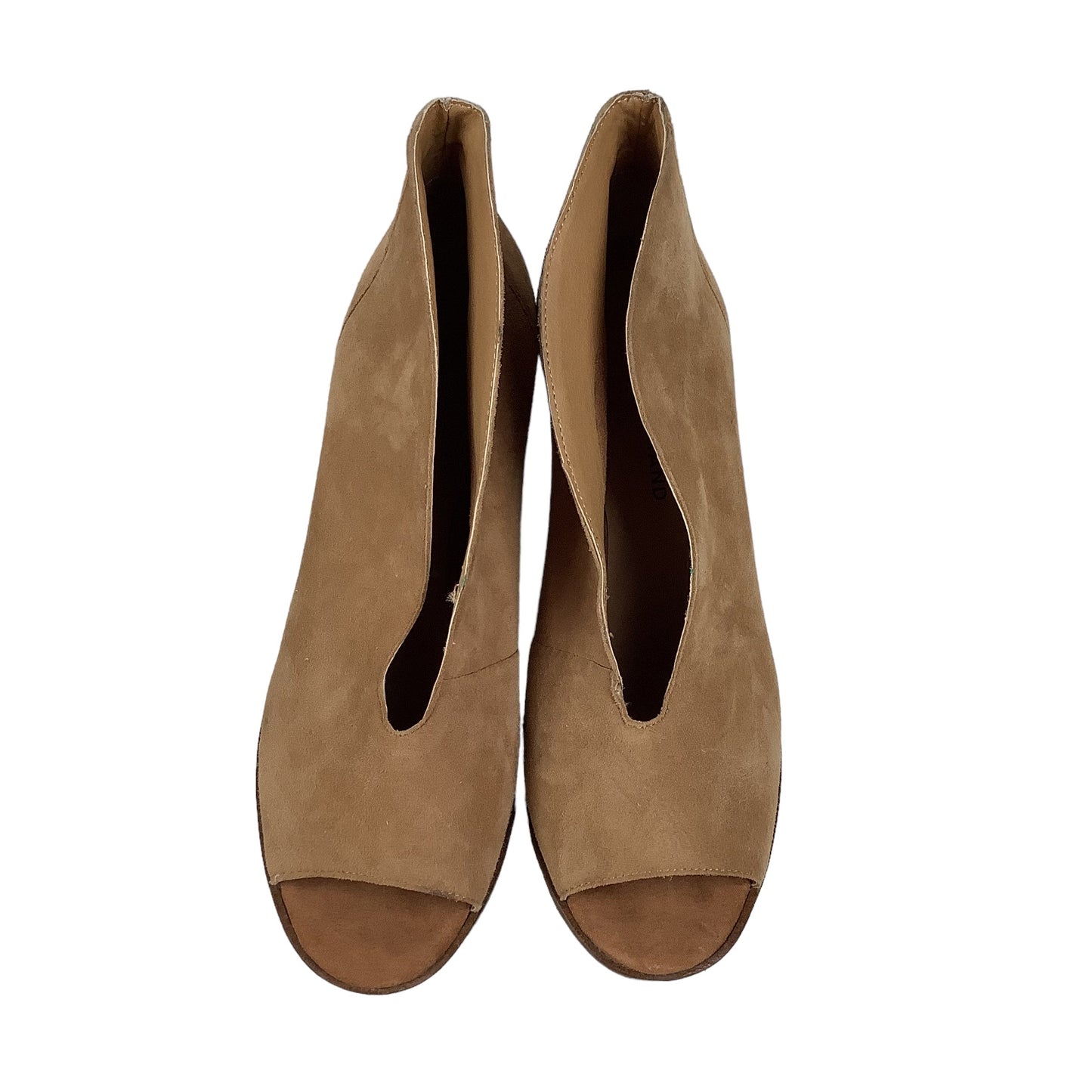 Shoes Heels Block By Lucky Brand In Tan, Size: 9.5