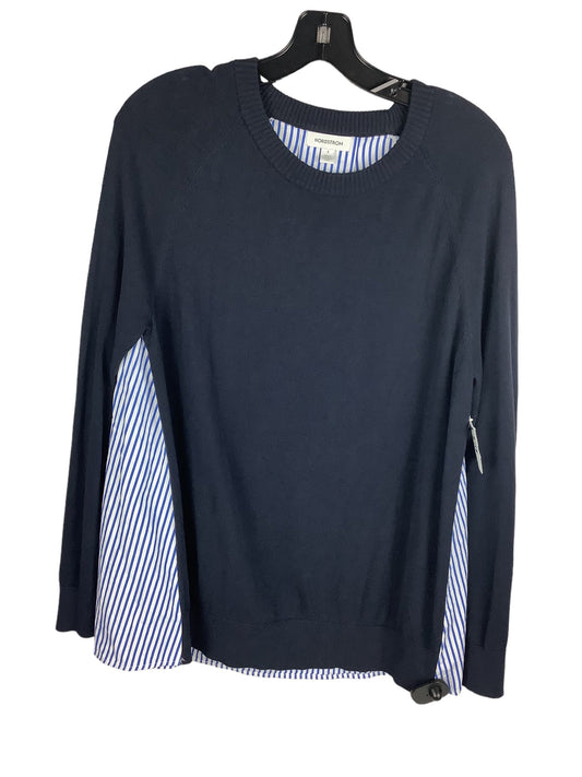 Sweater By Nordstrom In Navy, Size: S