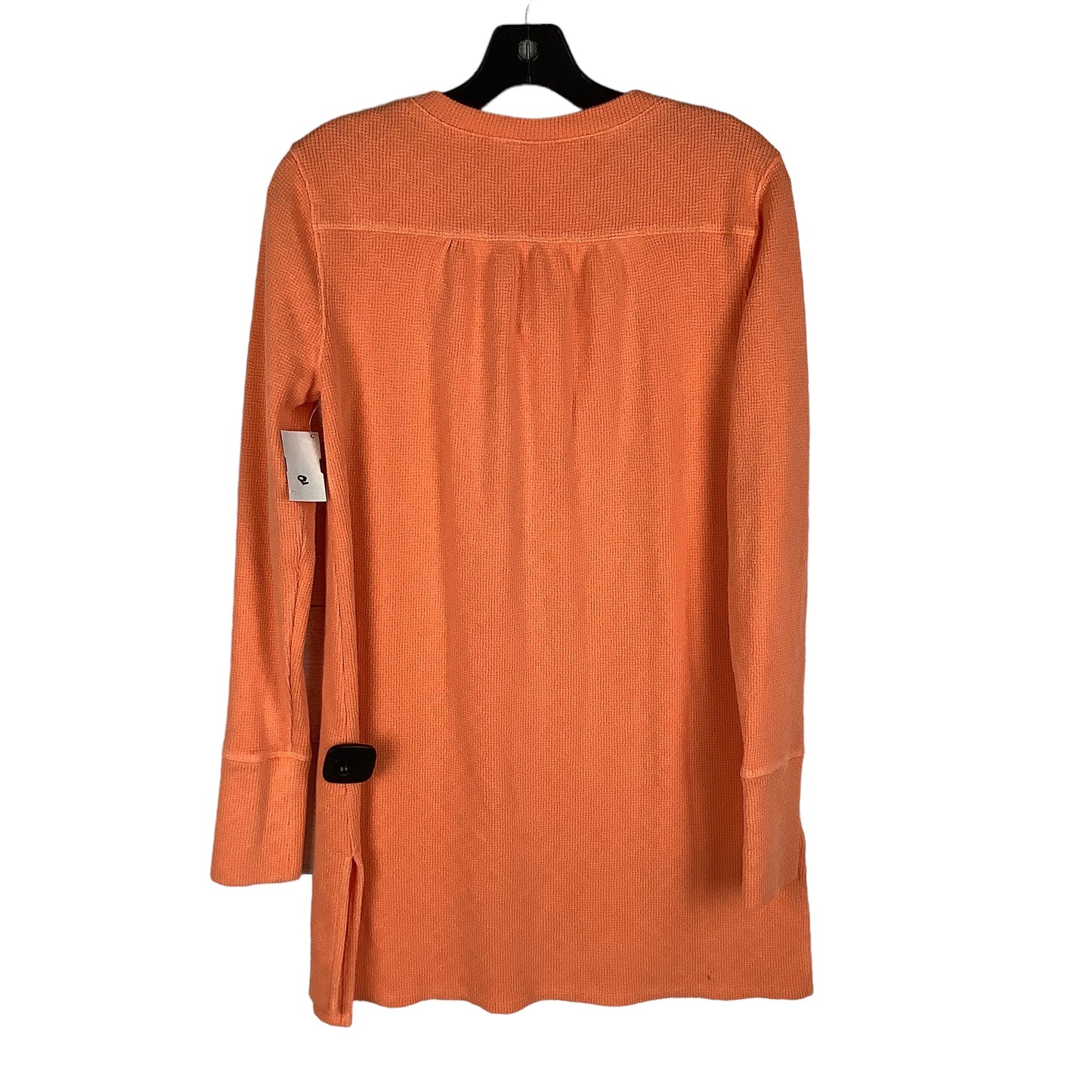 Top Long Sleeve By Anthropologie In Orange, Size: Xs