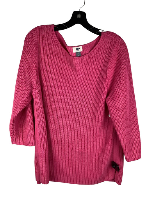 Sweater By Old Navy In Pink, Size: Xl