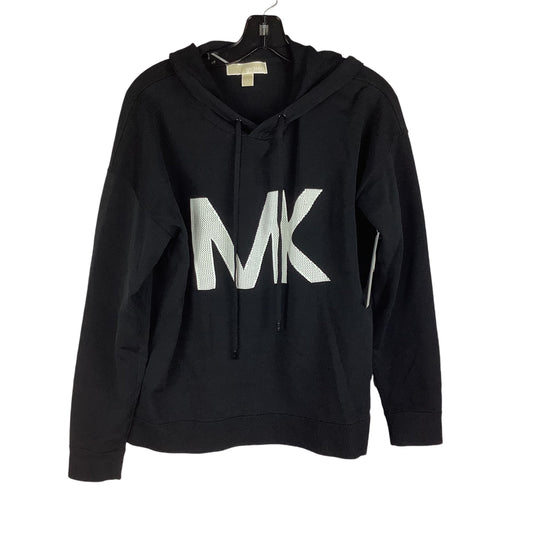 Sweatshirt Hoodie By Michael By Michael Kors In Black, Size: L