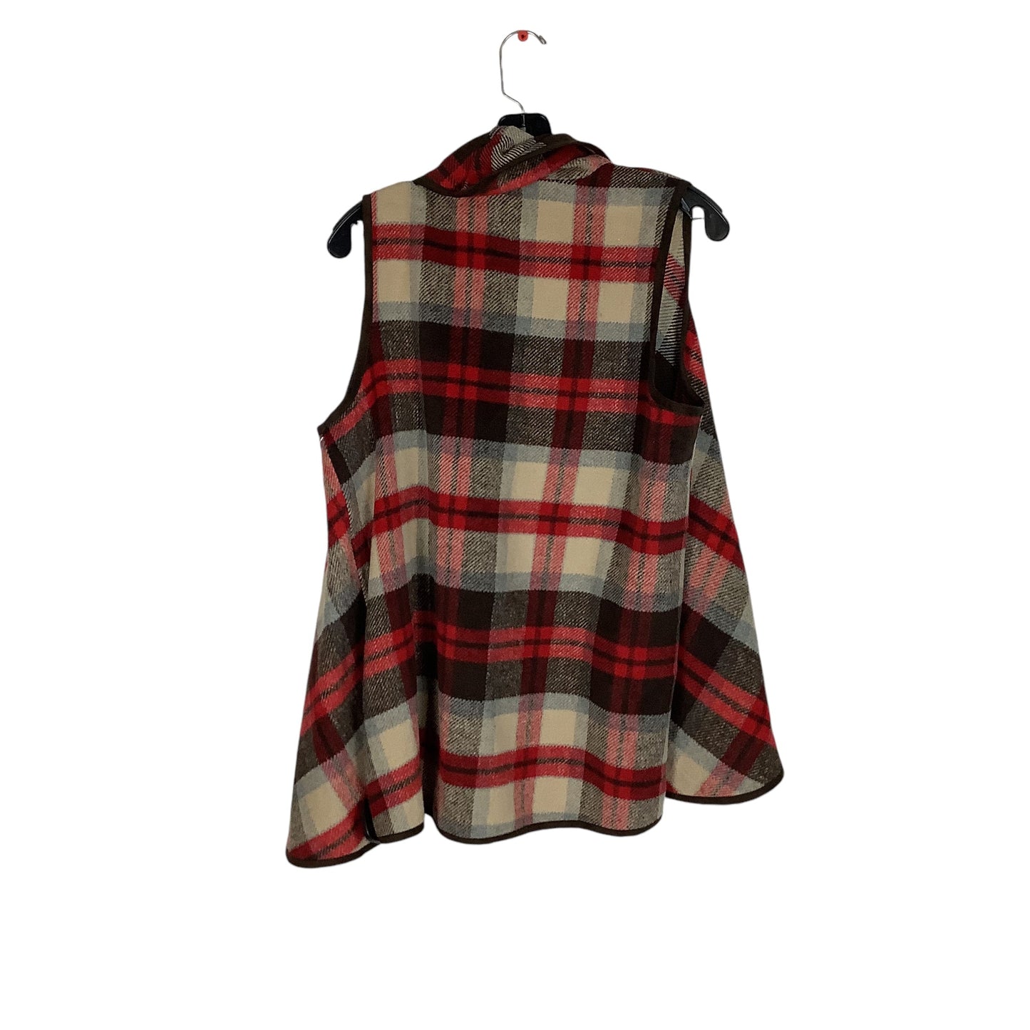 Vest Other By Altard State In Plaid Pattern, Size: M