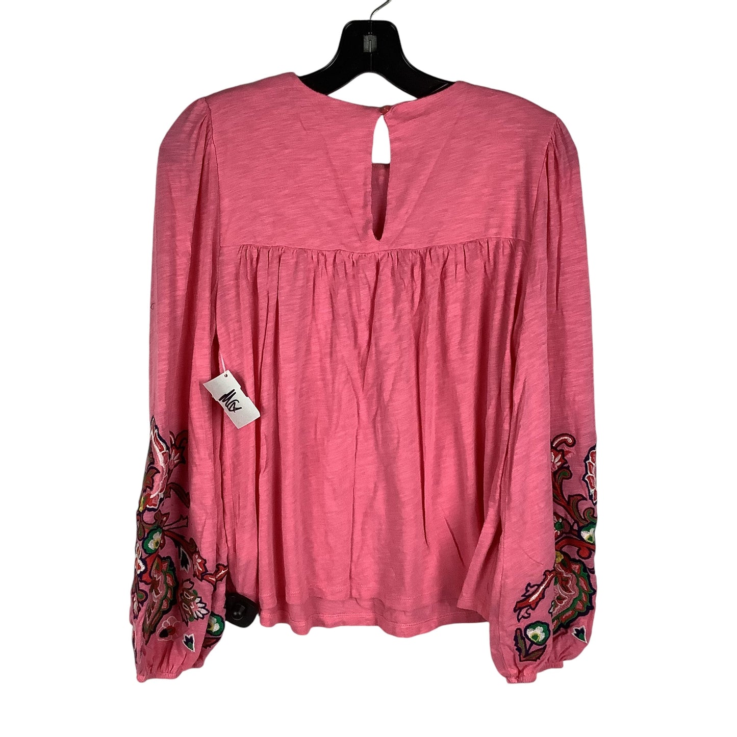 Top Long Sleeve By Boden In Pink, Size: 6