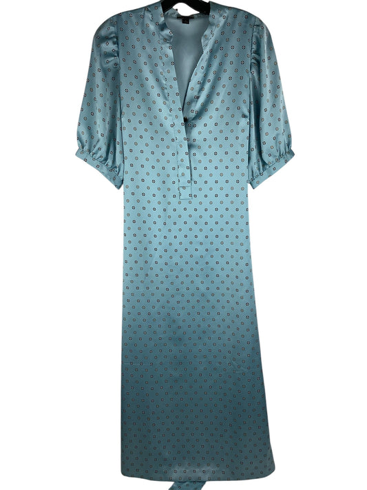 Dress Party Midi By Ann Taylor In Blue, Size: M