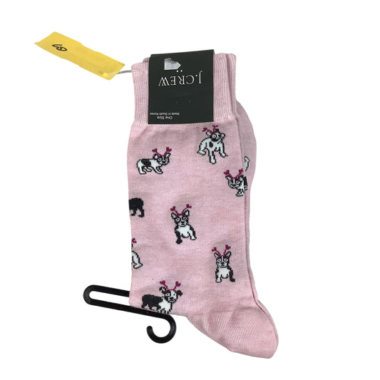 Socks By J. Crew In Pink, Size: OS