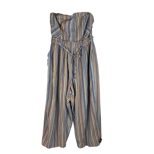 Jumpsuit By Free People In Striped Pattern, Size: Xl