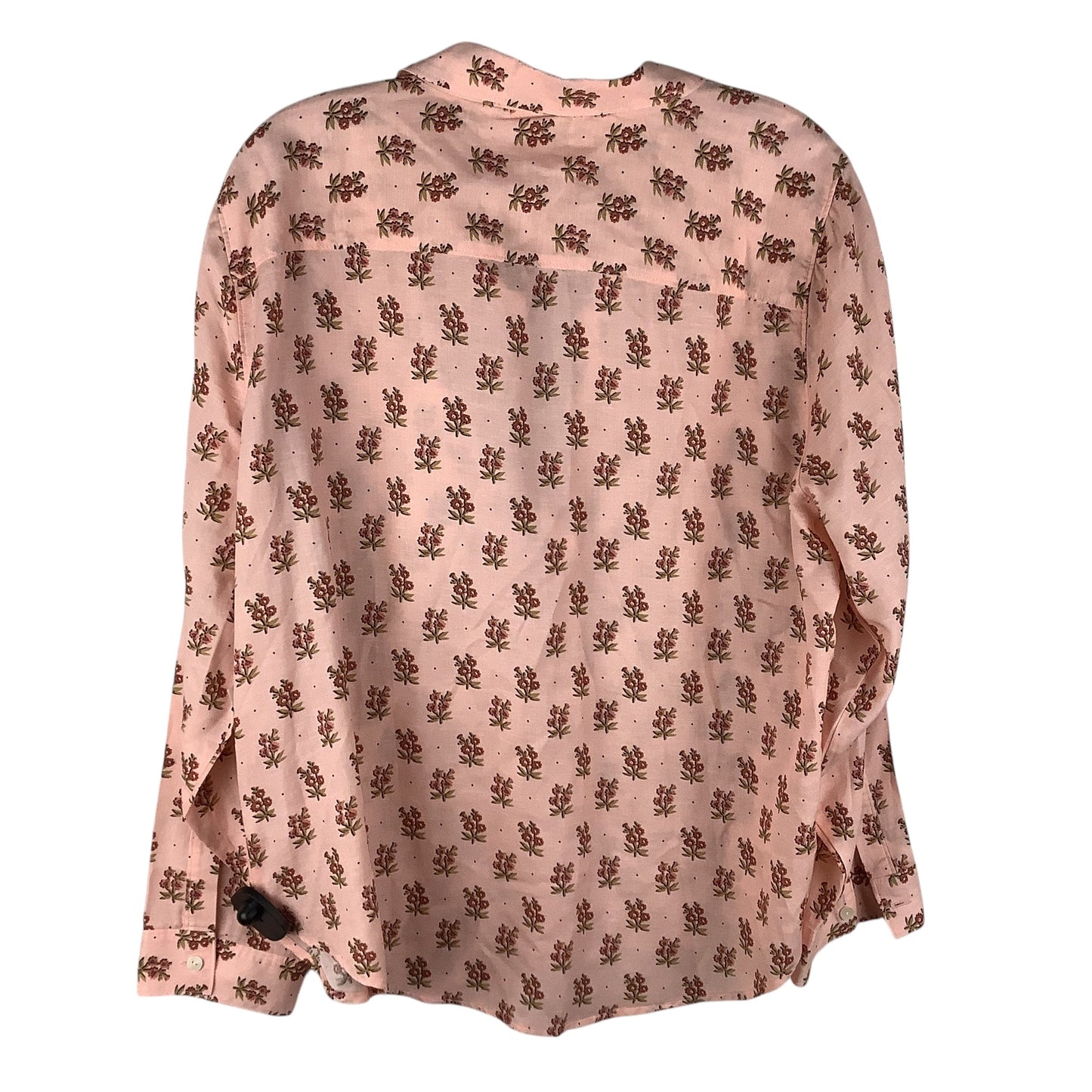 Top Long Sleeve Designer By Spartina In Pink, Size: Xxl