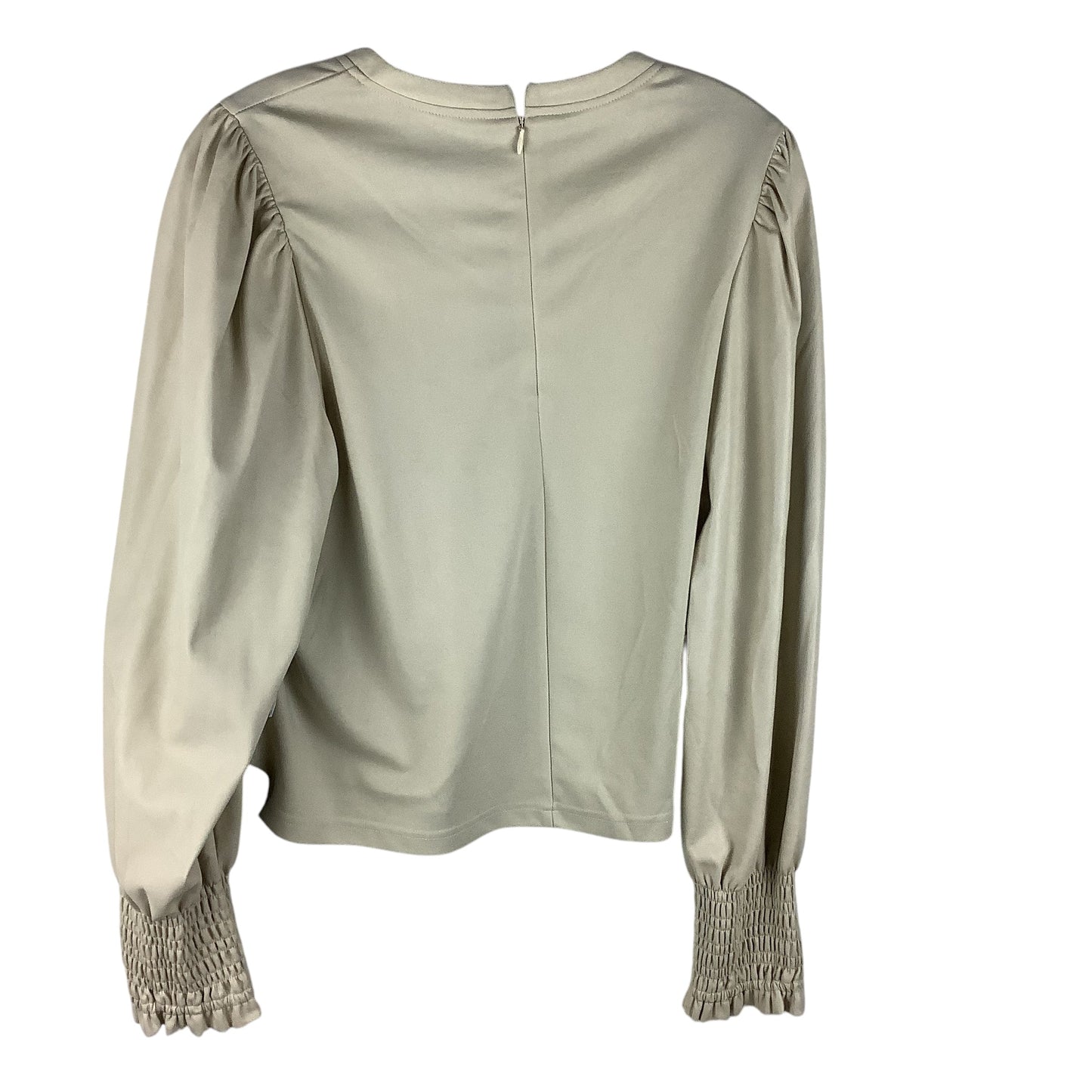 Top Long Sleeve By Baggallini In Cream, Size: L