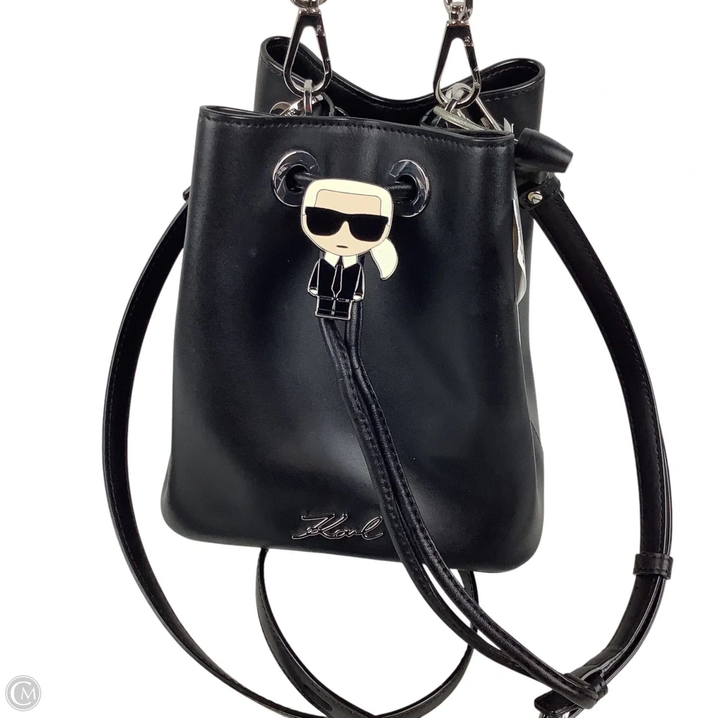 Handbag Designer By Karl Lagerfeld, Size: Medium