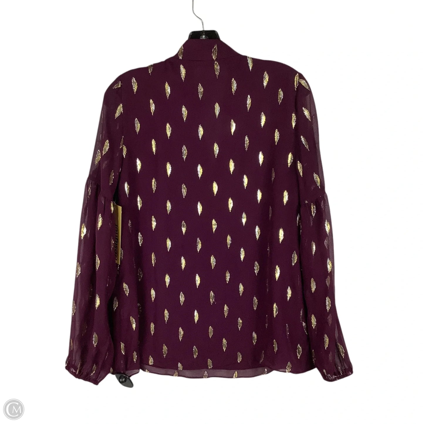 Top Long Sleeve Designer By Lilly Pulitzer In Purple, Size: S