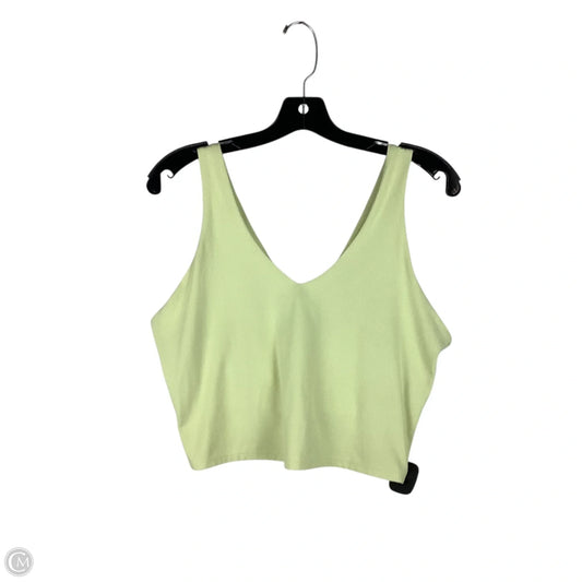 Athletic Tank Top By All In Motion In Yellow, Size: L