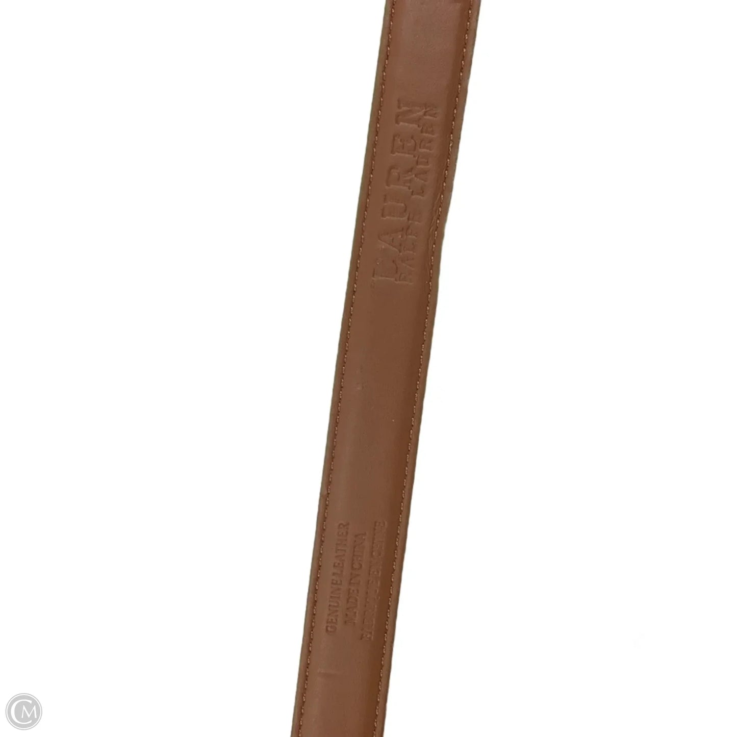 Belt Leather By Lauren By Ralph Lauren, Size: Medium