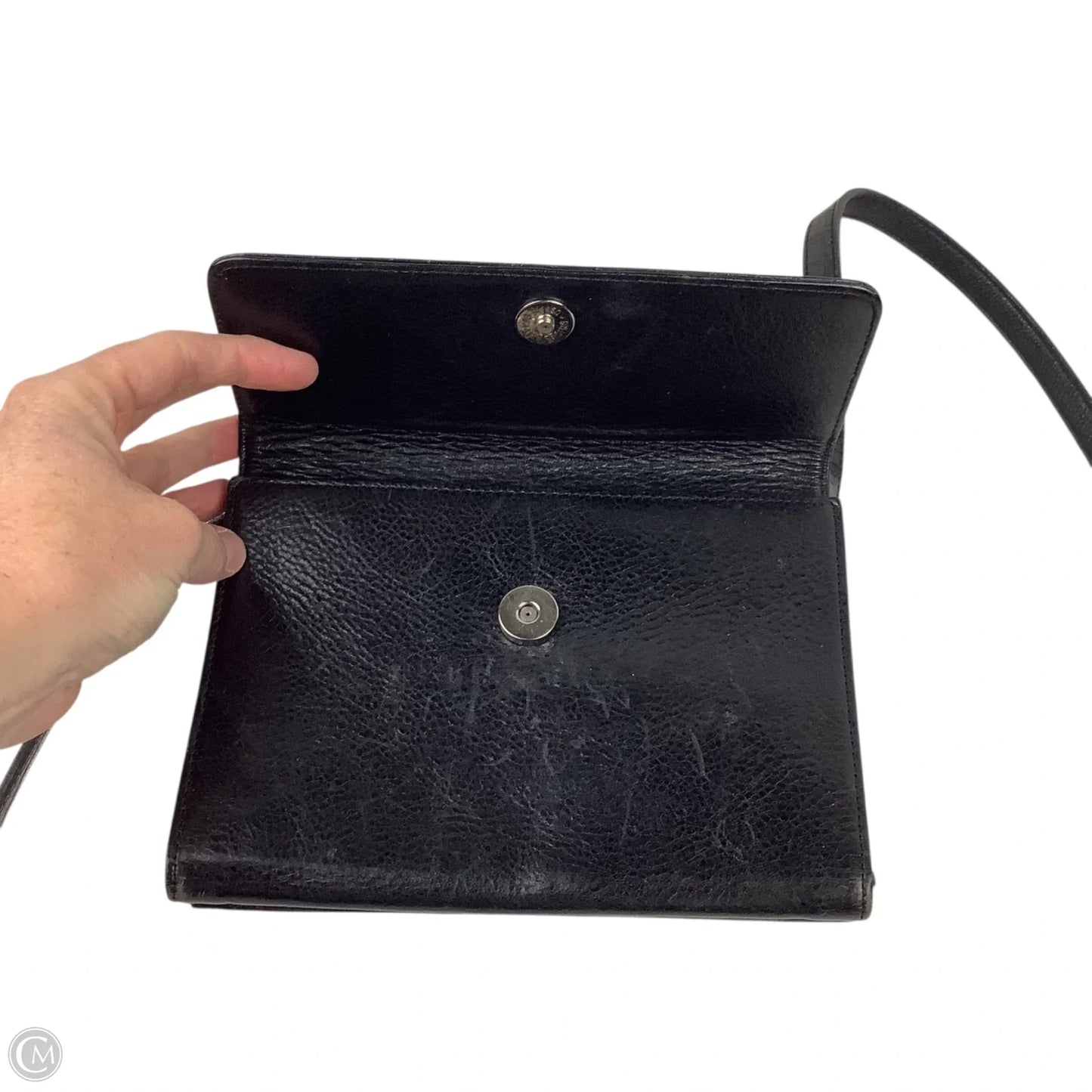 Crossbody Leather By Brighton, Size: Medium