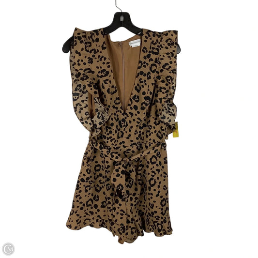 Romper By Lovers & Friends In Animal Print, Size: M