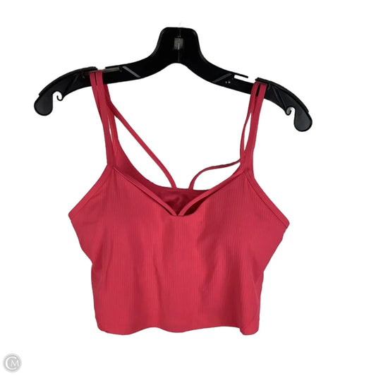 Athletic Tank Top By Lululemon In Pink, Size: 8