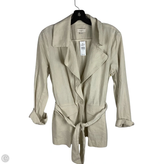 Coat Trench Short By Loft In Tan, Size: Xs