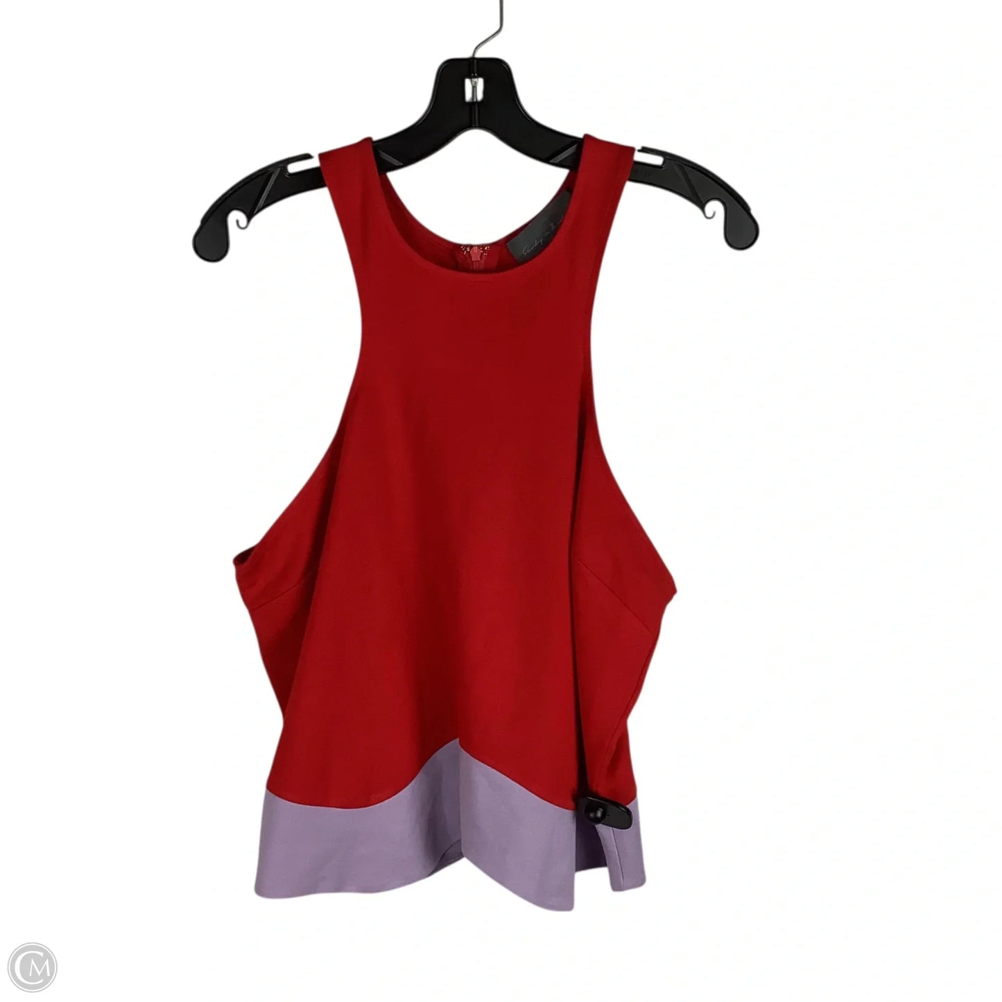 Top Sleeveless By Anthropologie In Purple & Red, Size: Xl