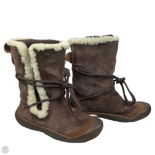 Boots Snow By Cmc In Brown, Size: 7
