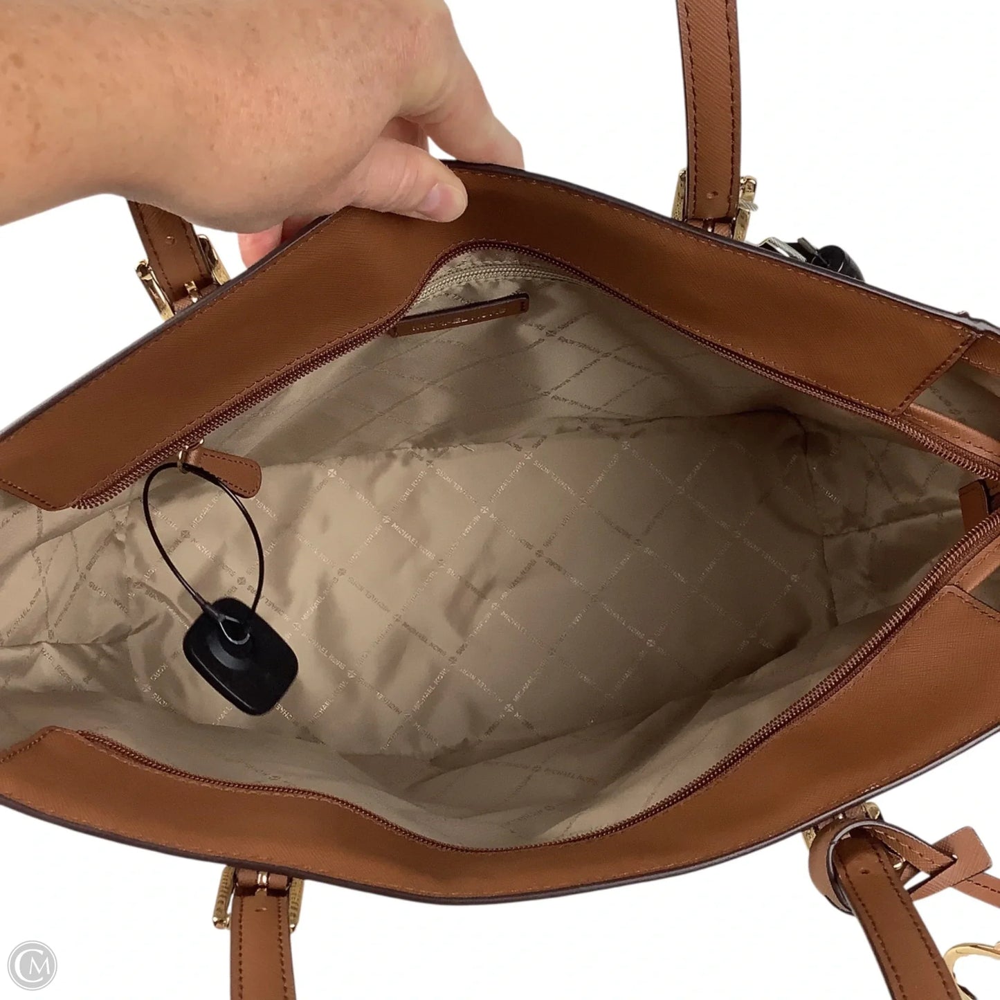 Tote Designer By Michael Kors, Size: Large