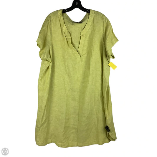 Dress Casual Midi By Tahari In Green, Size: 2x