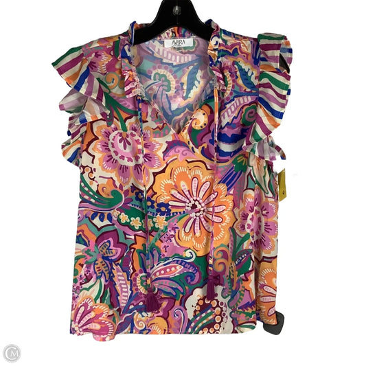Top Short Sleeve By Clothes Mentor In Multi-colored, Size: Xs